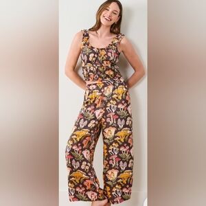 NWT Printfresh Sadie Set in Mushroom Medley, Size Small